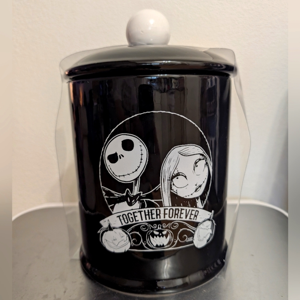 Jack & Sally “Together Forever” Ceramic Container | Nightmare Before Christmas